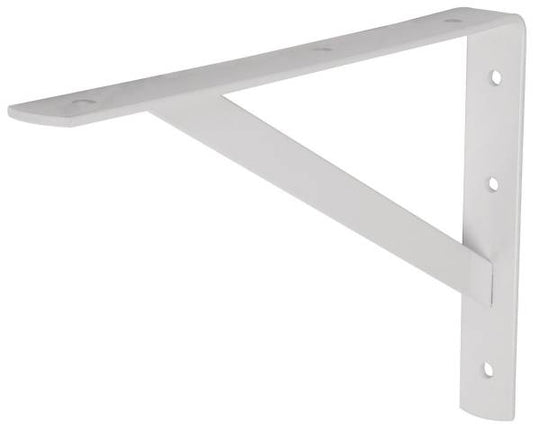 280623 Mensula acero 10" x 16" blanca reforzada Vianti