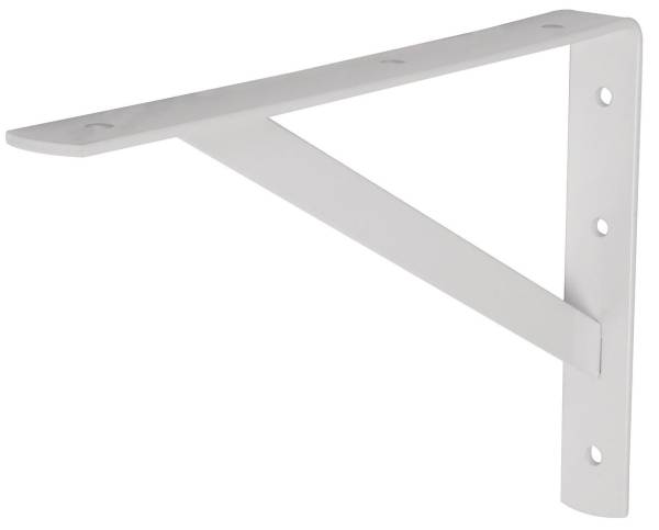 280624 Mensula de acero 13" x 20" blanca reforzada Vianti