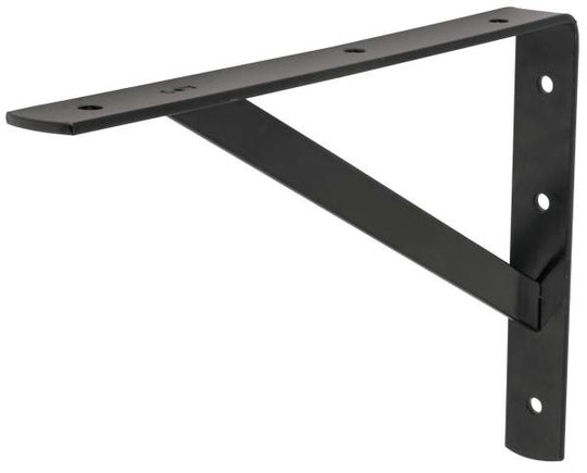 280626 Mensula acero 10" x 16" negra reforzada Vianti