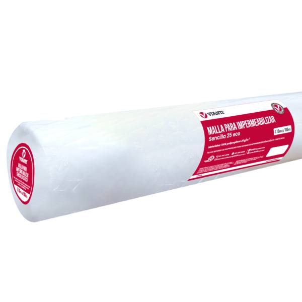 280652 Malla para impermeabilizar sencilla 1.10 x 100mt Eco PRO25 Vianti