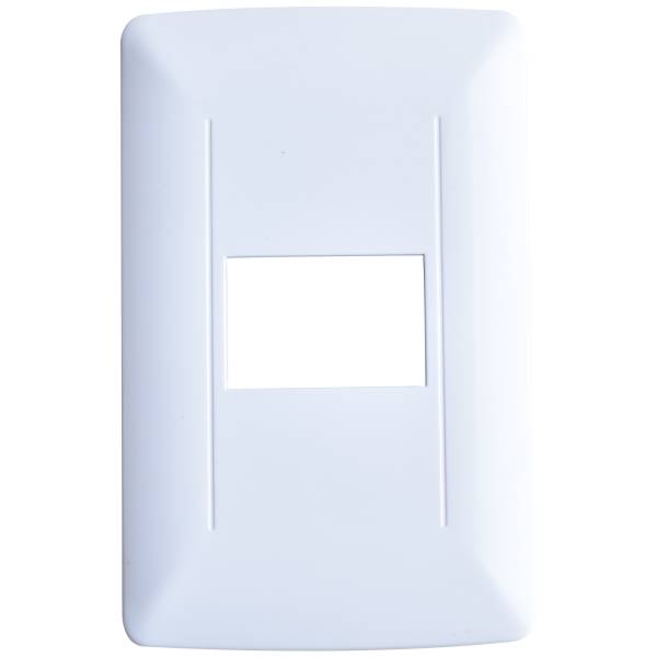 280663 Placa 1 ventana blanco Vianti