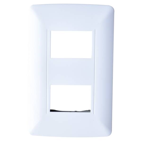 280664 Placa 2 ventanas blanco Vianti