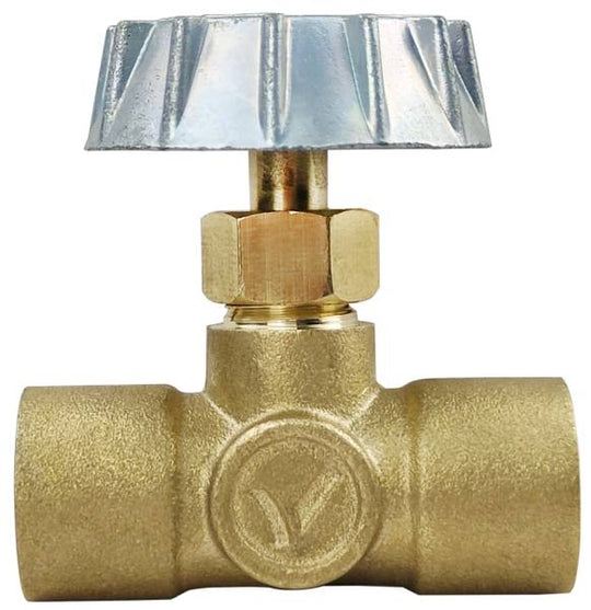 280679 Valvula aguja hembra 006 x 006mm 1/4" x 1/4" Vianti VIANTI