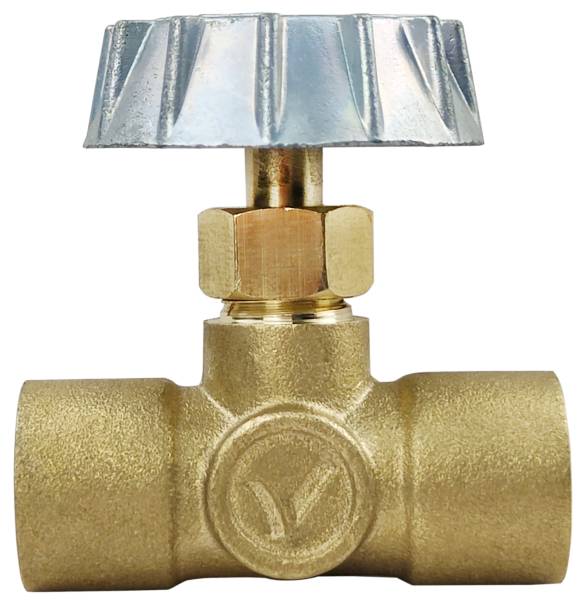 280679 Valvula aguja hembra 006 x 006mm 1/4" x 1/4" Vianti VIANTI