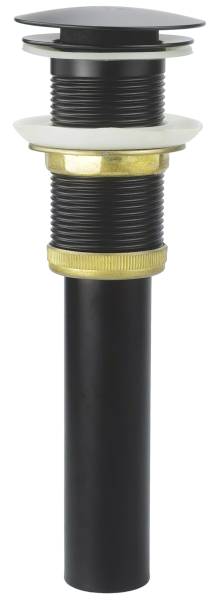 280684 Contra para lavabo sistema push negra Vianti