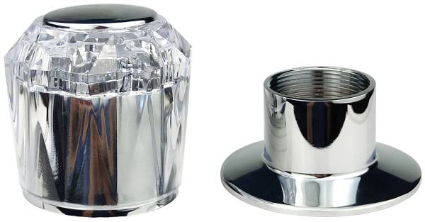 280685 Maneral para regadera con chapeton standard acrilico con 2pz Vianti