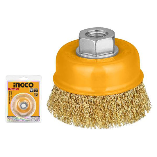 280928 Carda copa ondulado 3" x 5/8" 11UNC UWB10751 Ingco
