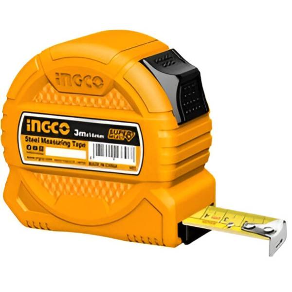 280981 Flexometro 3mt ABS amarillo Super Select en tarjeta Ingco