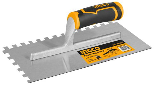 281007 Llana dentada cuadrada 11" x 5" mango cubierto HPTT28138 Ingco