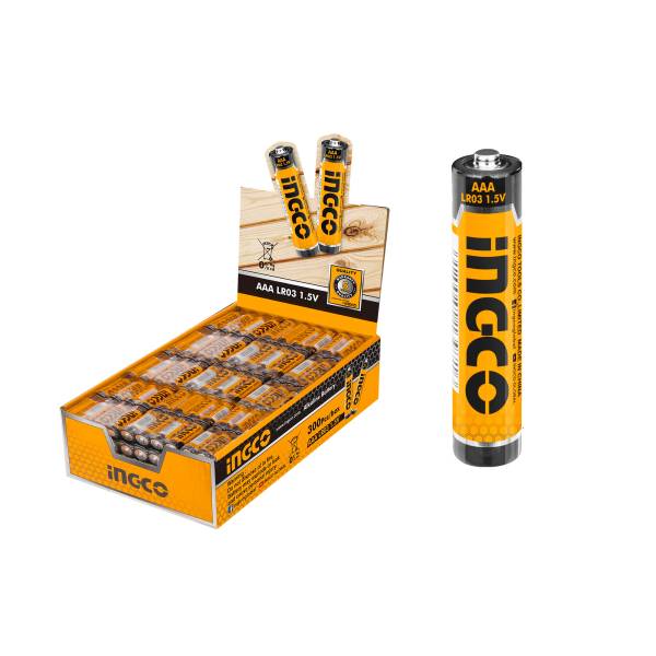 281048 Pila alcalina AAA blister con 4 pz HAB3A01 Ingco