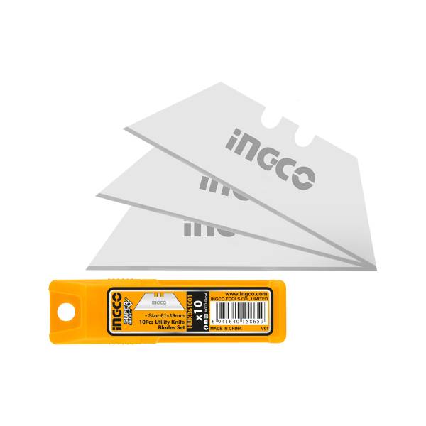 281082 Repuesto para cutter 61 x 19mm con 10pz Super Selec HUKB61001 Ingco