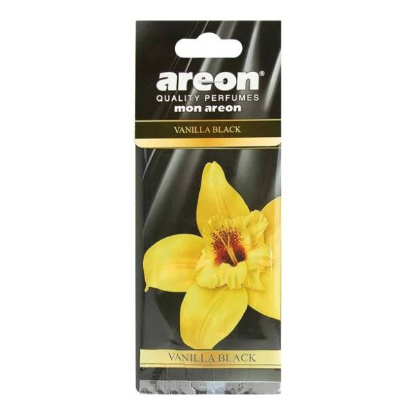 281121 Aromatizante tarjeta para auto Vanilla Black Areon Aksi