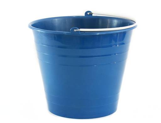 281135 Cubeta plastica multiusos 10 lt azul 800506 Aksi