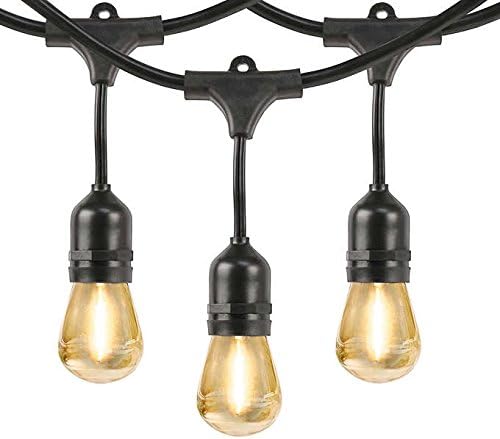 281175 Serie de 12 luces con focos S14 luz calida 07.30mt 118271 Aksi