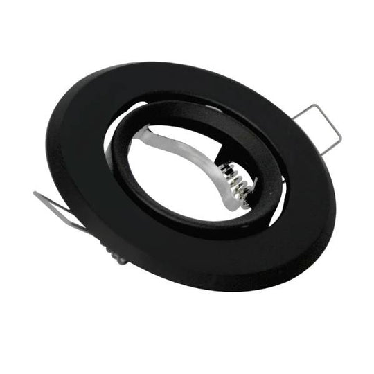 281176 Luminario empotrar dirigible negro GU5.3 125012 Aksi
