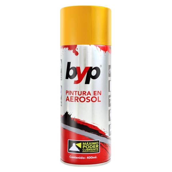 281584 Pintura en aerosol 400ml amarillo AAO BYP