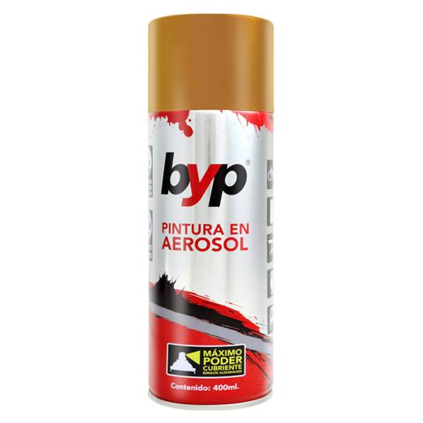 281608 Pintura en aerosol 400ml oro AOR BYP