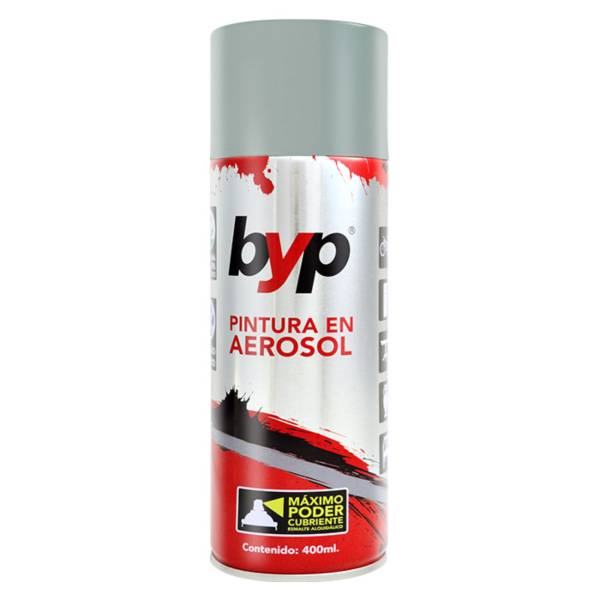 281609 Pintura en aerosol 400ml plata metalico APL BYP