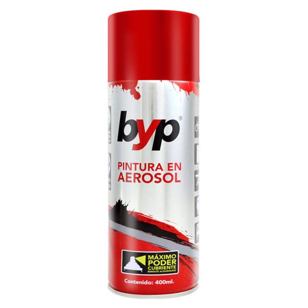 281611 Pintura en aerosol 400ml rojo metalico ARM BYP