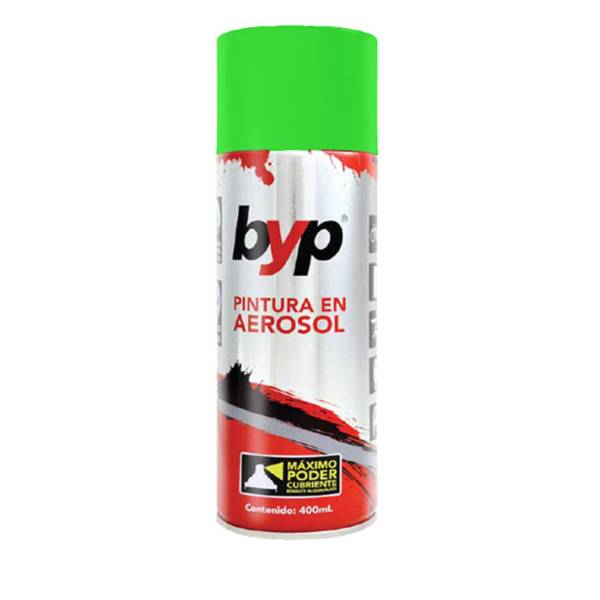 281619 Pintura en aerosol 400ml verde neon AVF BYP
