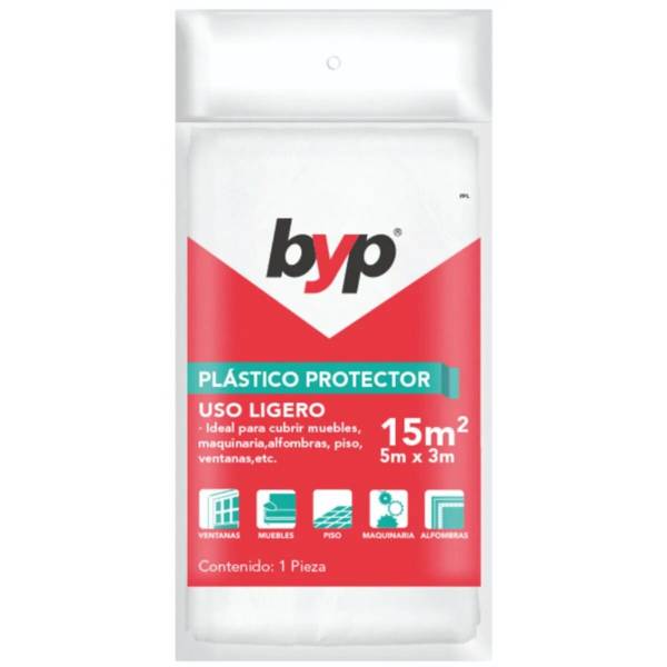 281620 Plastiprotector uso ligero 5.0x3m PPL BYP