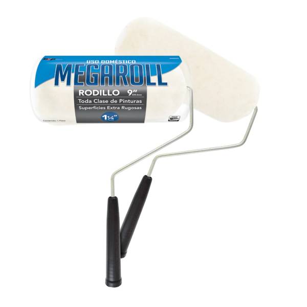 281625 Rodillo para pintar extra Rugoso 9" megaroll BYP