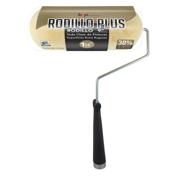 281626 Rodillo para pintar extra Rugoso 9" plus BYP