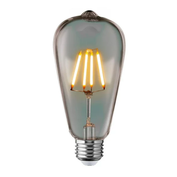 281694 Foco de led tipo edison/mazorca smoke 5w 2200k LC Aksi