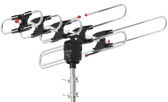 281695 Antena techo giratoria 360° con control remoto HD Aksi