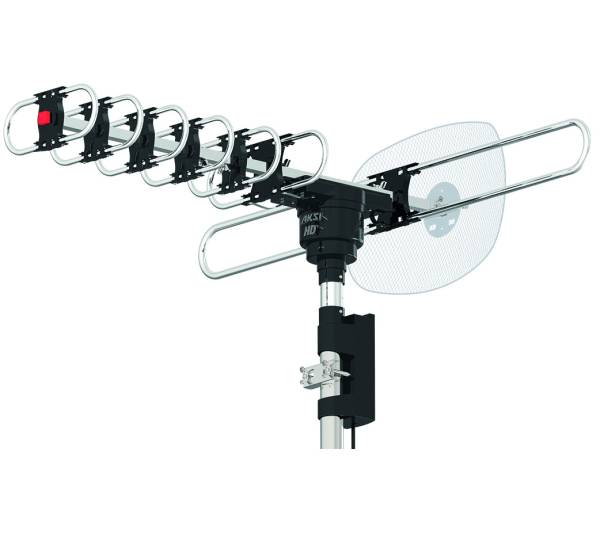 281696 Antena techo giratoria 360° con control remoto HD Max Aksi