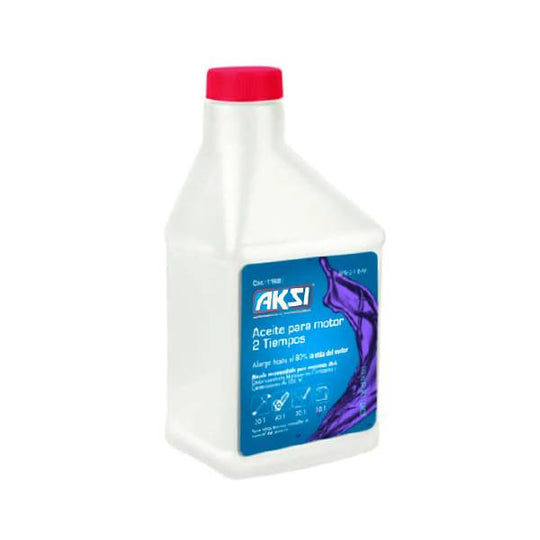 281852 Aceite para motor 2 tiempos mineral 250ml Aksi