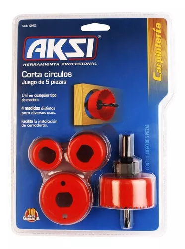 281854 Juego para instalar cerraduras 5pz kit Aksi