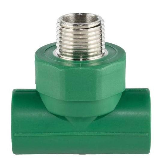 281922 Tee PPR exterior 1/2" Iusa/Aquaplas
