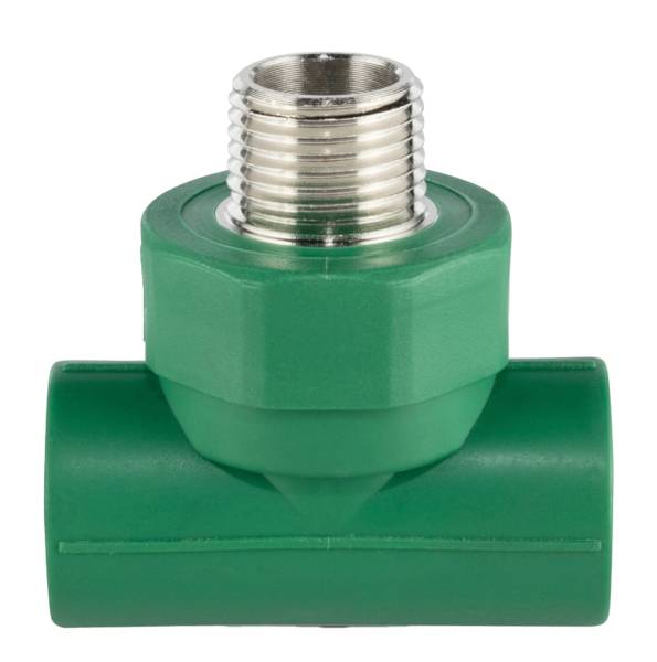 281922 Tee PPR exterior 1/2" Iusa/Aquaplas