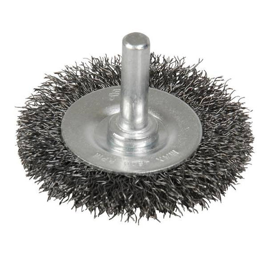 282565 Carda circular zanco 1/4" para taladro 2 alambre fino C331 Foy