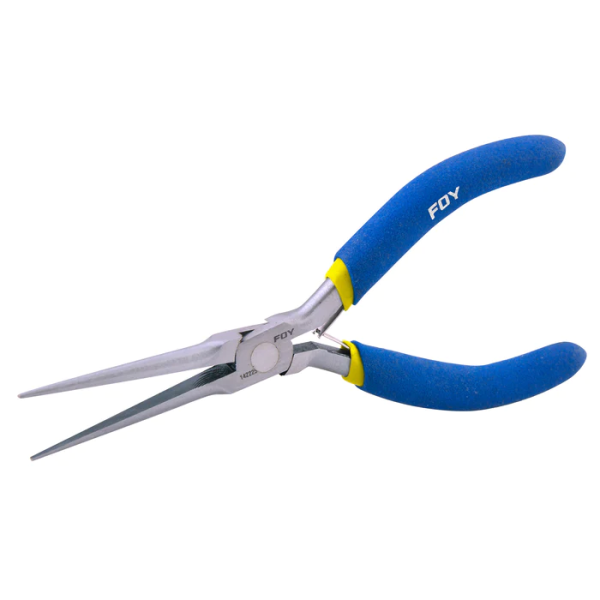 282657 Pinza mini de punta aguja 5" 142225 Foy