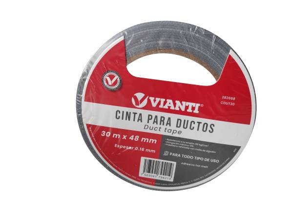 282688 Cinta para ducto 48mm x 30 mt Vianti