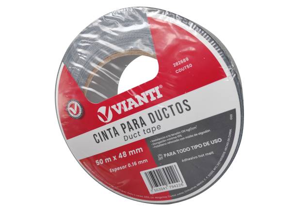 282689 Cinta para ducto 48mm x 50 mt Vianti