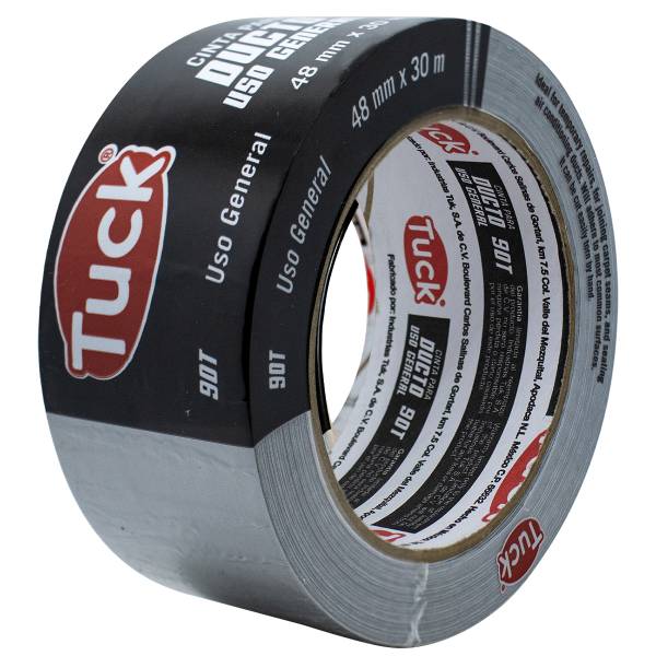 282830 Cinta para ducto 48mm x 30mts uso gral 90T Tuk