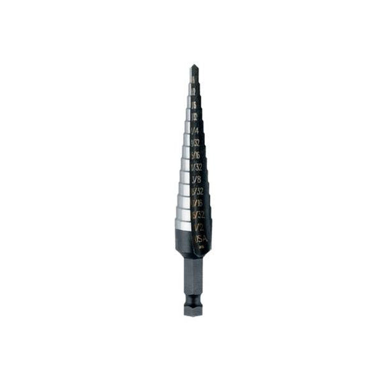 282842 Broca escalonada 1/8" x 1/2" negro Irwin