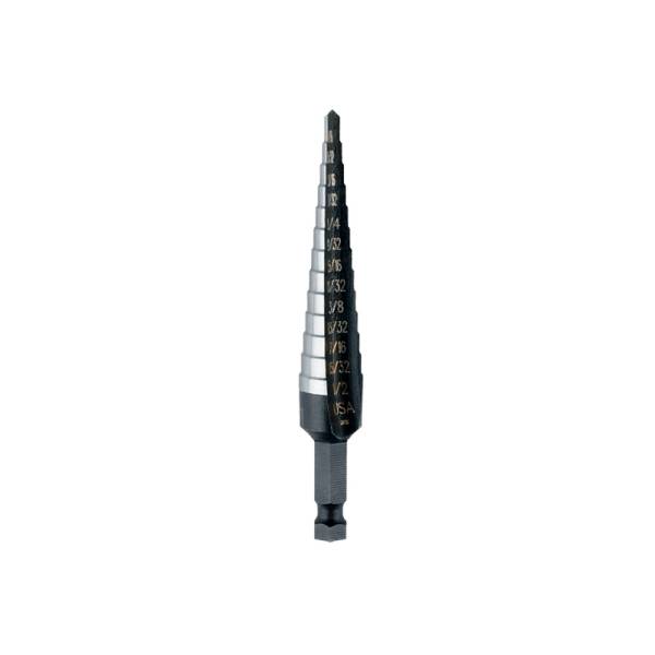 282842 Broca escalonada 1/8" x 1/2" negro Irwin