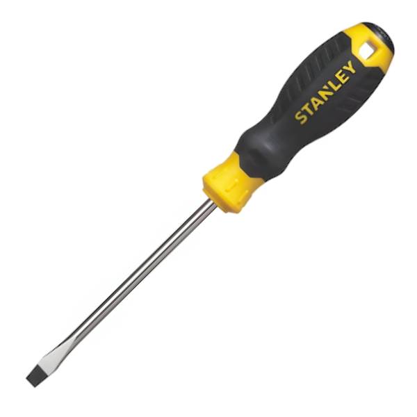 282976 Desarmador plano mango con grip 1/4" x 4" Stanley