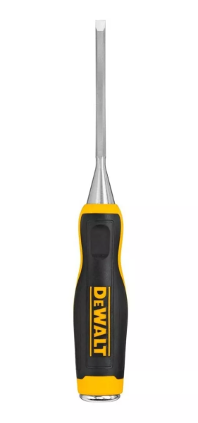 283022 Formon de hoja larga 1/4" mango con casquillo DeWALT