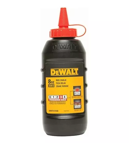283026 Gis para tiralineas rojo 8oz DeWALT
