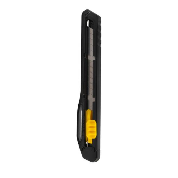 283086 Navaja (cutter) con cuerpo de plastico 6" 9mm con perilla Stanley