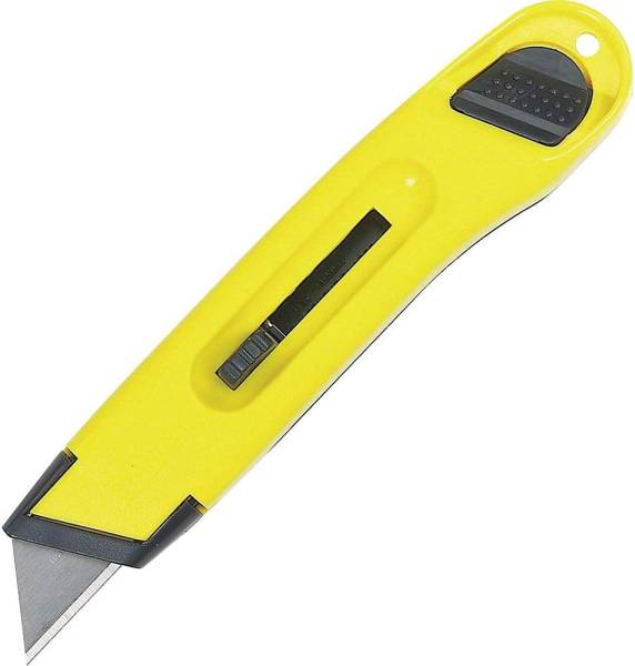 283093 Navaja retractil plastica multiusos 6" con 1 hoja Stanley