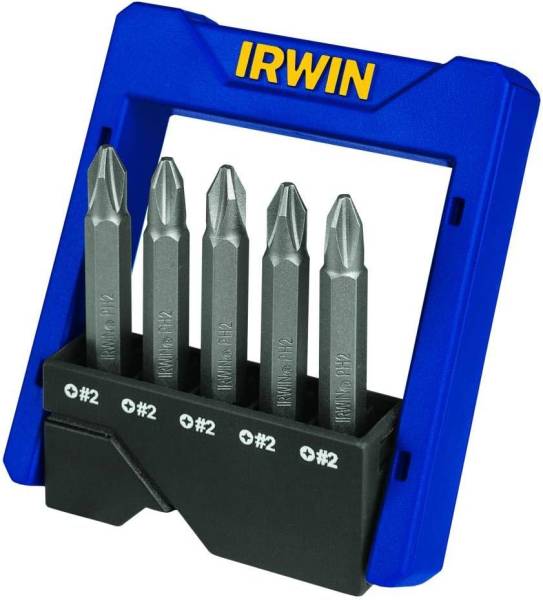 283122 Punta para desarmador cruz ph2 2" 5pz Irwin