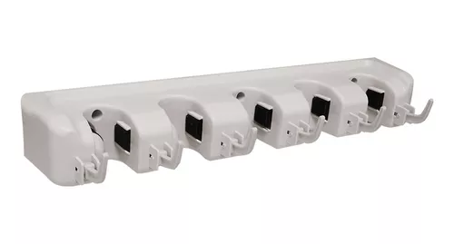 283213 Organizador escobas-trapeadores con gancho 2805 Fleximatic
