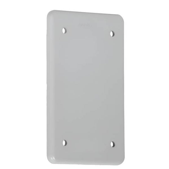 283515 Placa ciega gris tipo FS de sobreponer Tramontina