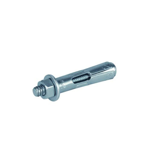283882 Taquete expansivo 1/4" con tornillo con 4pz Aksi